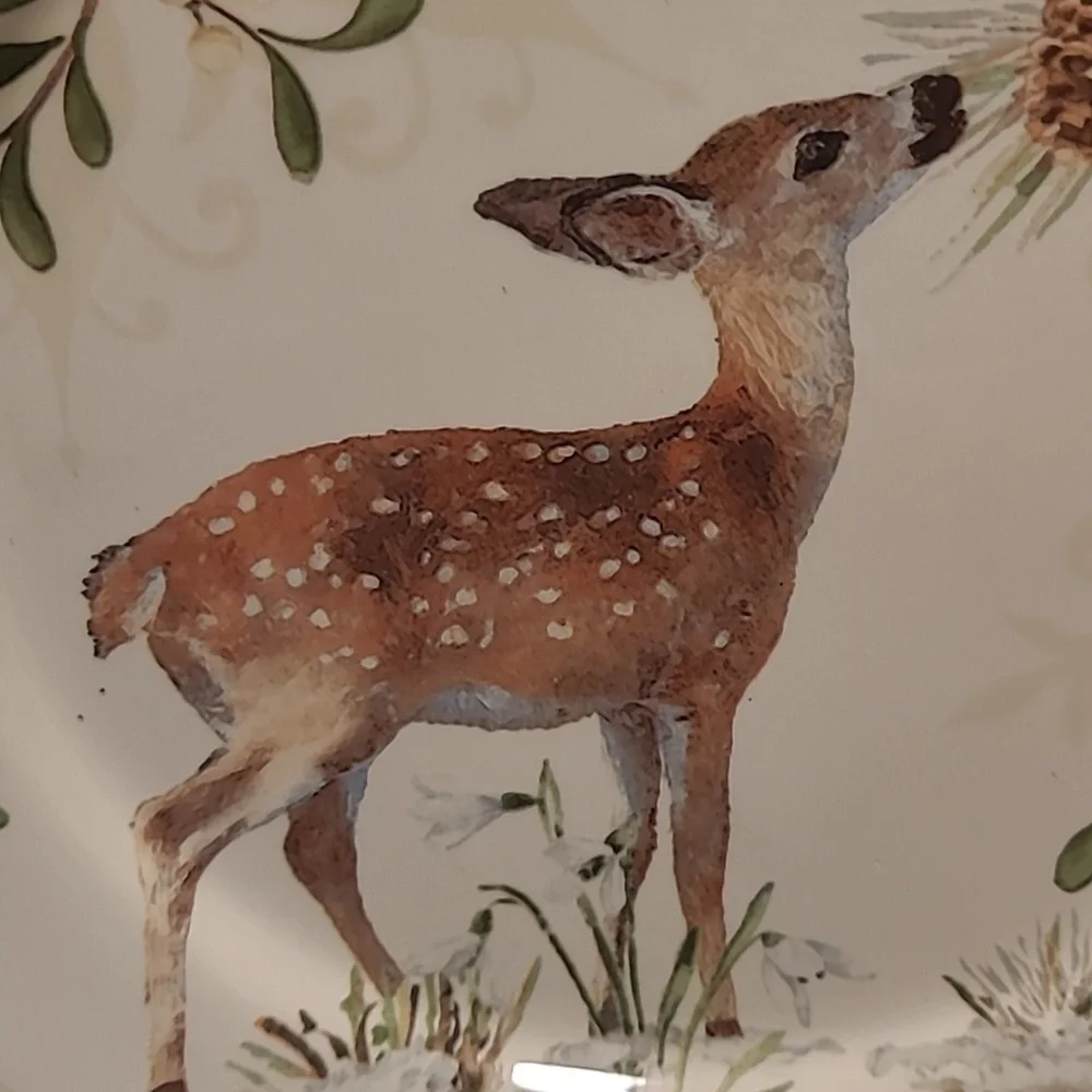 Better Homes and Garden Deer Plate - Picture 2 of 14